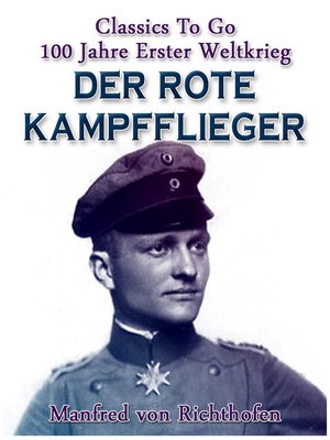 cover image of Der rote Kampfflieger